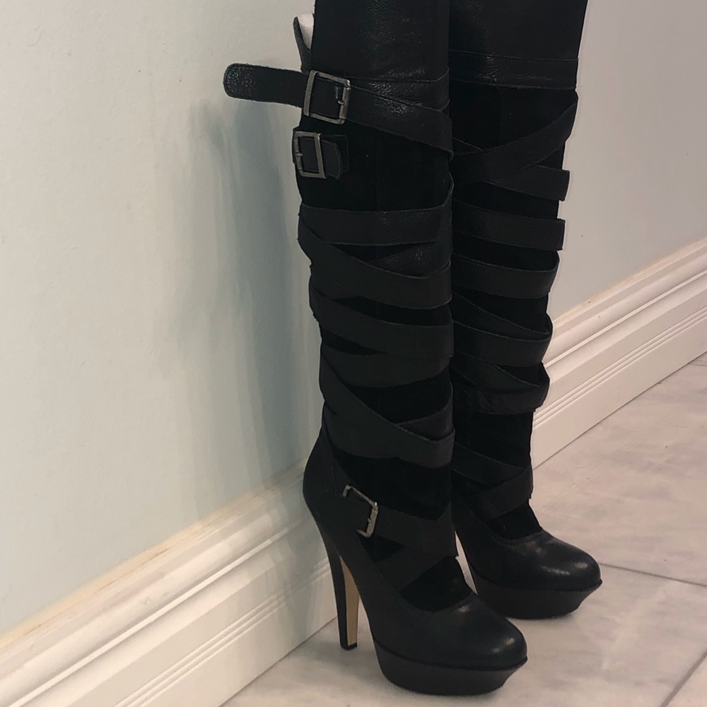 Dolce Vita Over the Knee Leather Boots